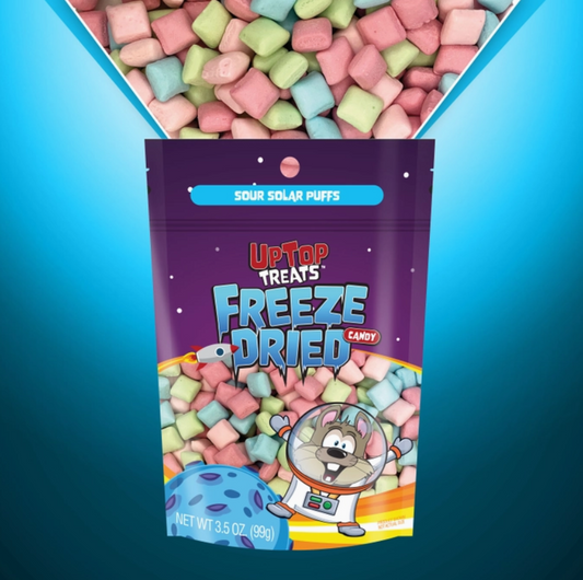 Sour Solar Puffs - Freeze Dried Candy 3.5oz