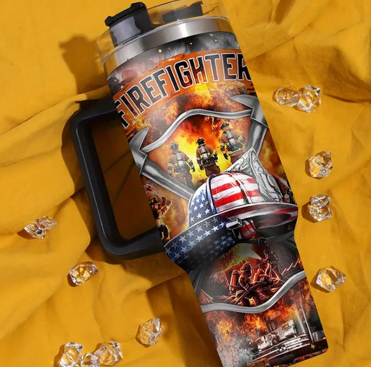 Firefighter 40oz Tumbler