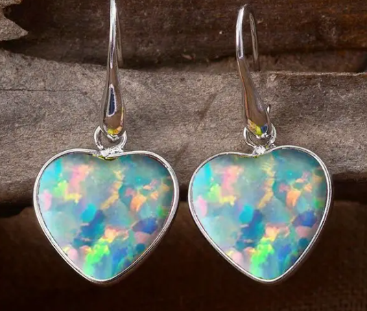 Opal Earrings