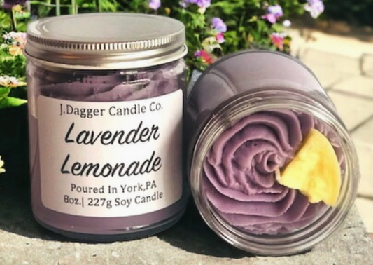 Lavender Lemonade Soy Dessert Candles