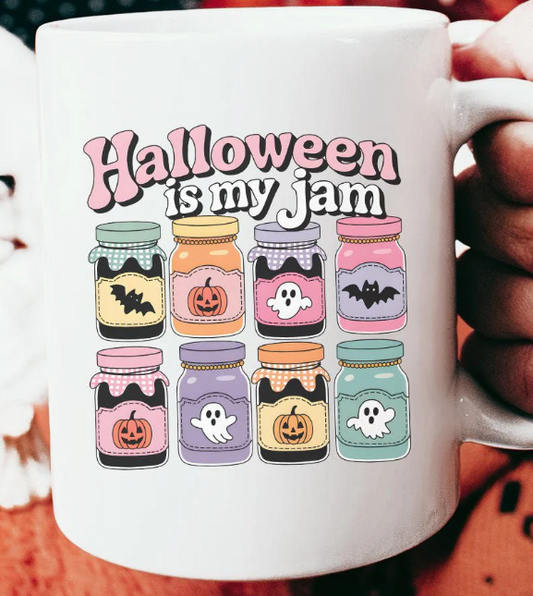 Halloween Is My Jam Ceramic Mug
