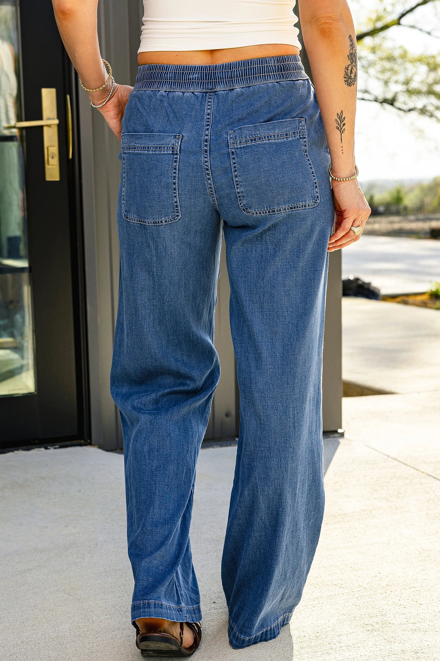 Ashleigh Blue  Wide Leg Jeans